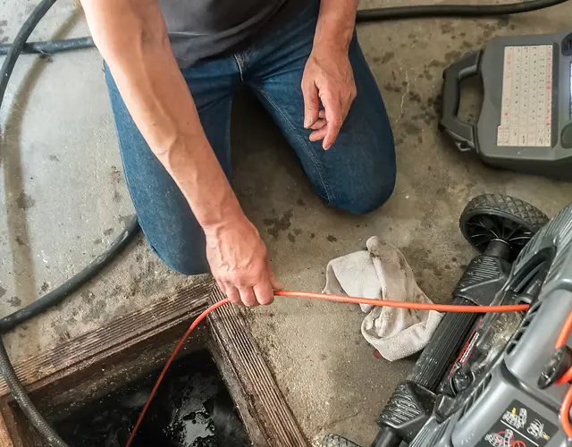 Professional drain inspection in London using CCTV technology