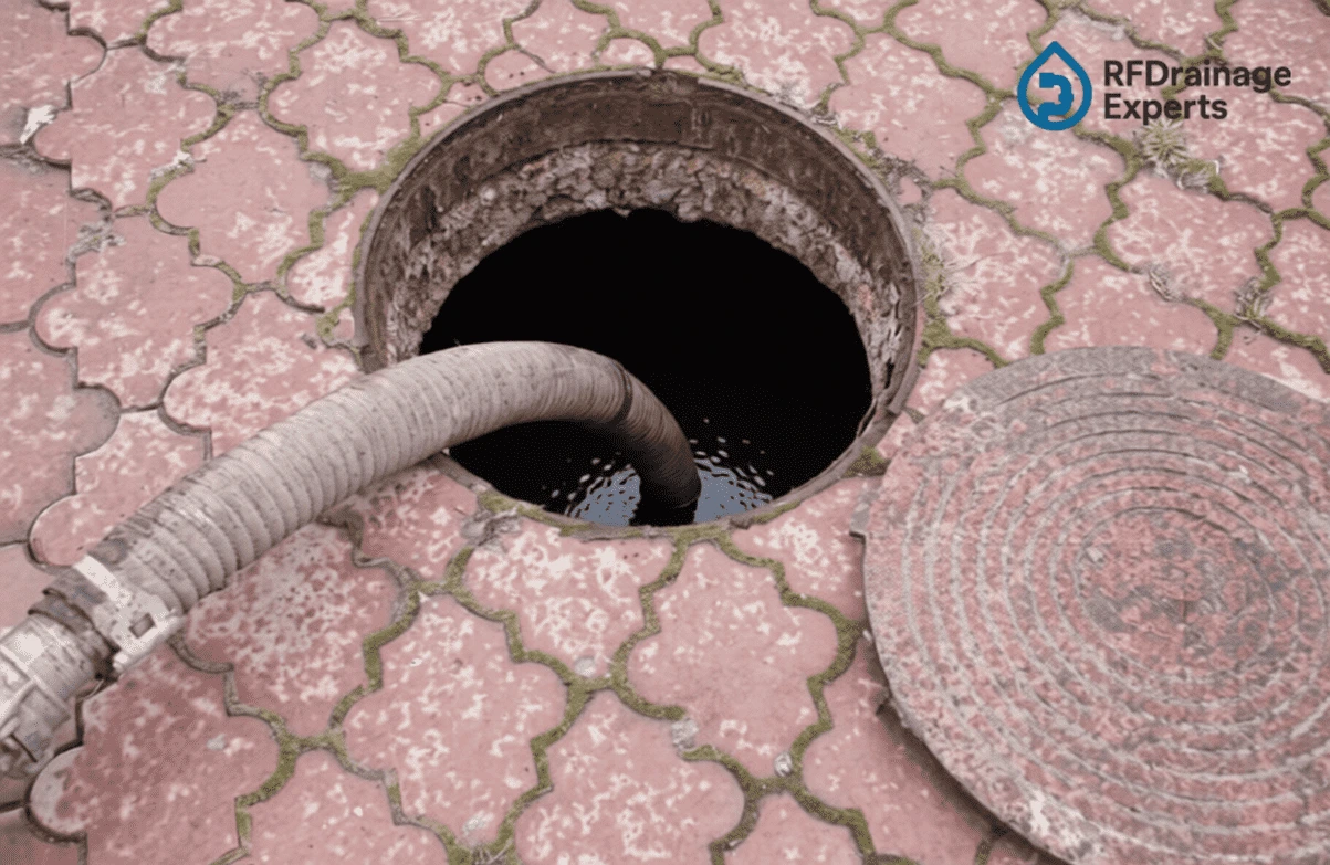 Common drain repair issues in London including blocked