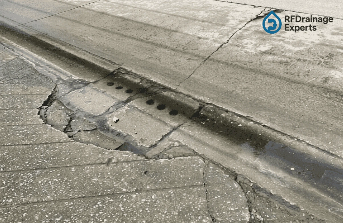 Drainage specialist repairing External Drains Blocked problem in London property