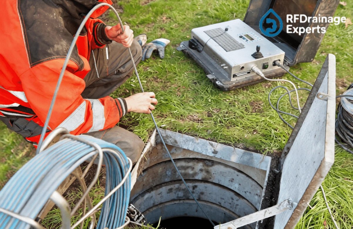 Expert engineers offering Best Drain Inspection service in London residential property