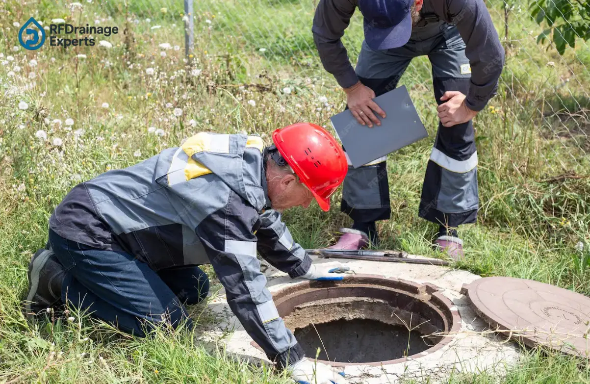 Professional drainage and drain clearance services in London by DH Drainage Power using advanced equipment