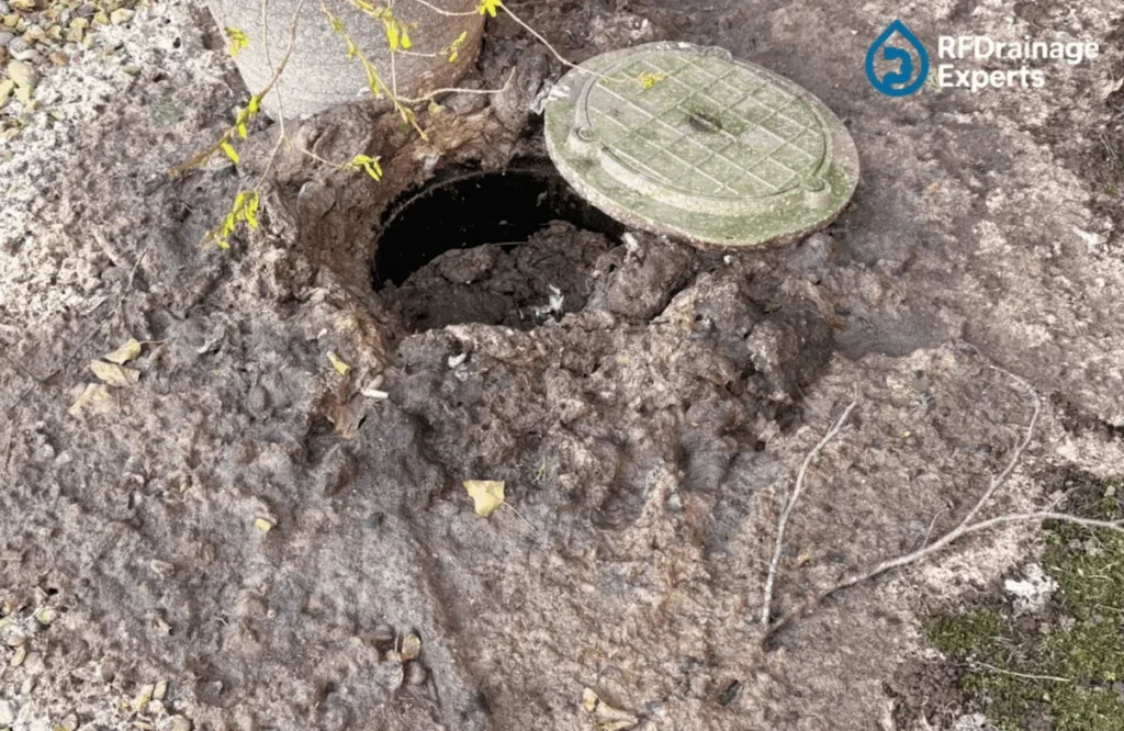 Drain Unblocking Specialists London clearing a blocked residential drain