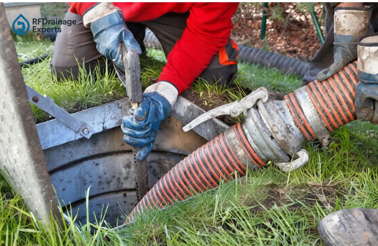 Emergency drain unblocking service in London for fast blocked drain solutions