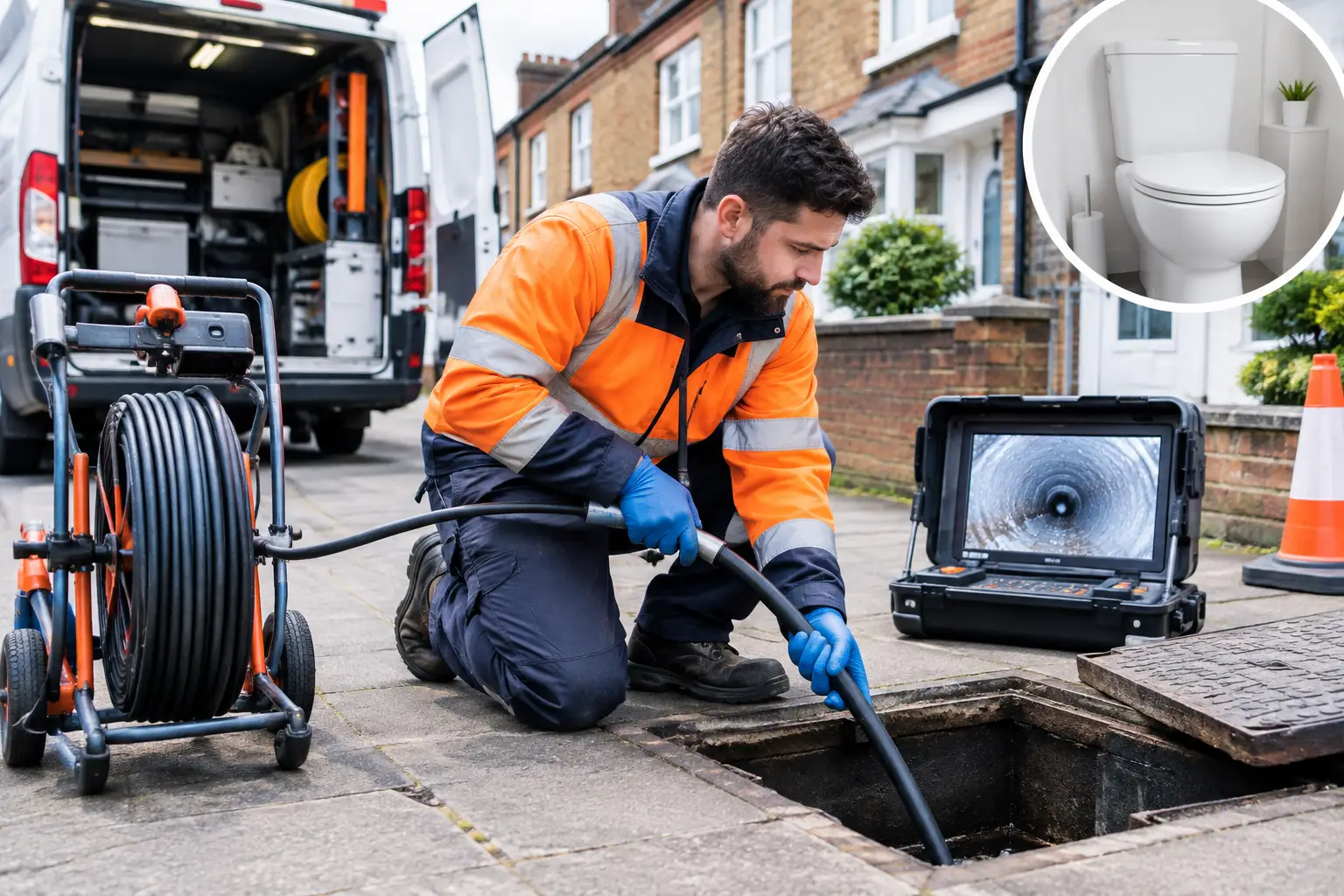 Blocked Toilet Emergency Plumber Lewisham