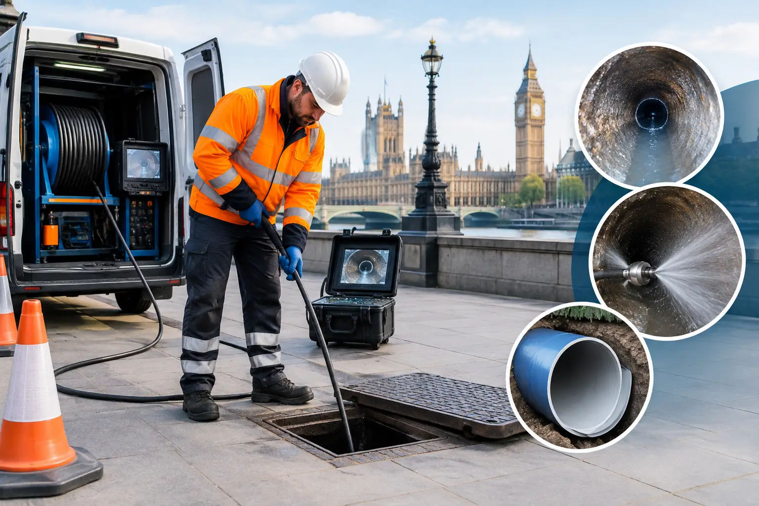 Drain Repair Without Digging in London Explained